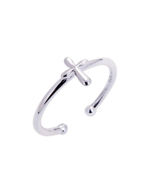 AB-7437_Sterling_Silver_Cross_Adjustable_Ring