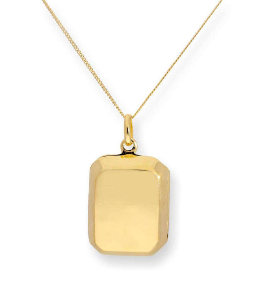 BKT-014-233_Gild_Dipped_Sterling_Silver_Engravable_Octagonal_Locket_16_22_Inches