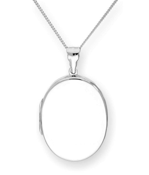 BKT-039-4DC_Large_Sterling_Silver_Oval_Engravable_Locket_on_Chain_16_24_Inches