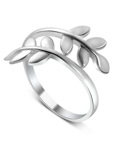 CHZ-261_Sterling_Silver_Laurel_Leaf_Roman_Adjustable_Midi_Toe_Ring