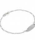 HAR-0027_Sterling_Silver_Figaro_Chain_Engravable_ID_Plate_7_Inch_Bracelet