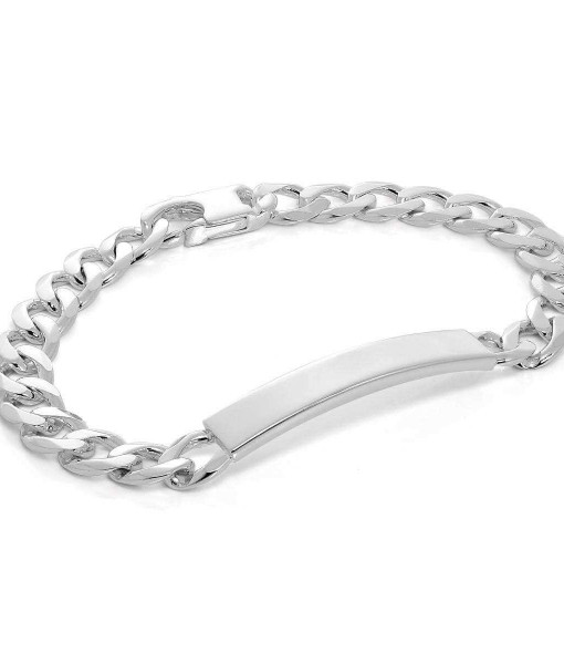 HAR-0080_Heavy_Curb_Sterling_Silver_8_Inch_Engravable_ID_Bracelet