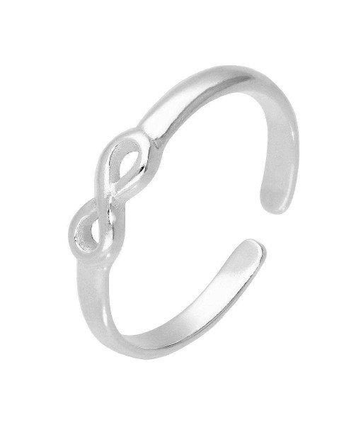 HAR-1199_Sterling_Silver_Infinity_Symbol_Adjustable_Toe_Ring