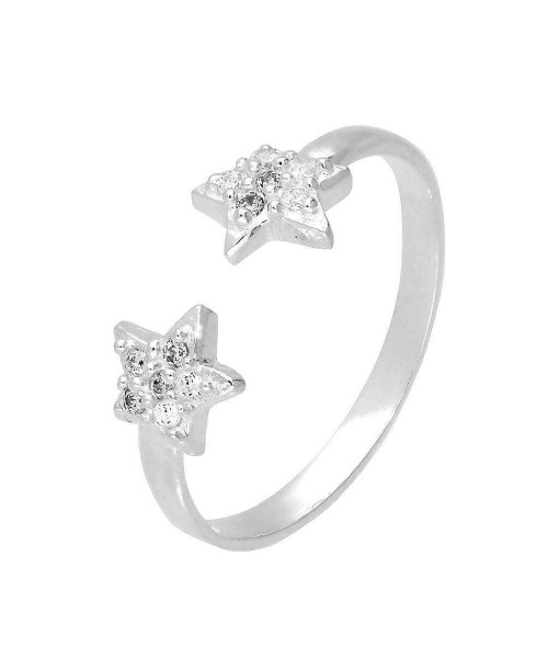 HAR-1203_Sterling_Silver_Clear_CZ_Crystal_Starfish_Adjustable_Toe_Ring