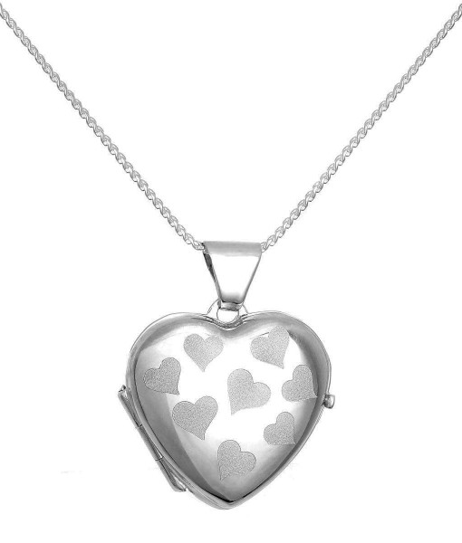 PGD-481-0615_Sterling_Silver_Heart_Locket_with_Matt_Hearts_on_Chain